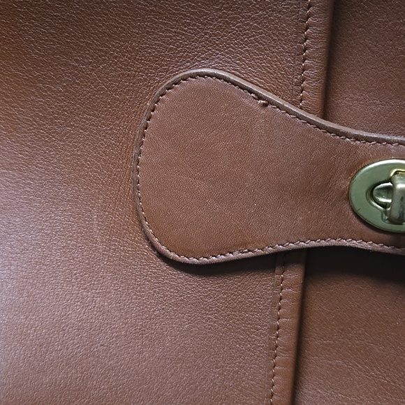 Coach Leather Satchel - Picture 4 of 12